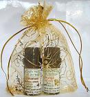  The three wise men Gold organza gift bag,
 with Cinnamon and Orange essential oils. 